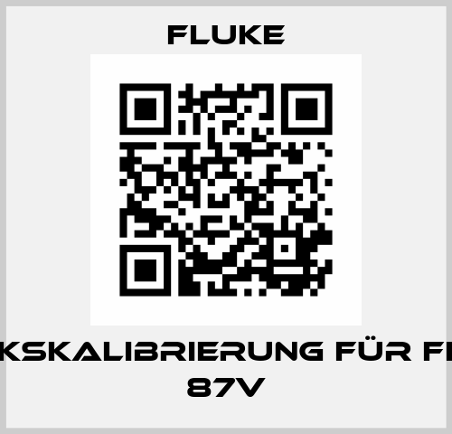 Werkskalibrierung für Fluke 87V Fluke