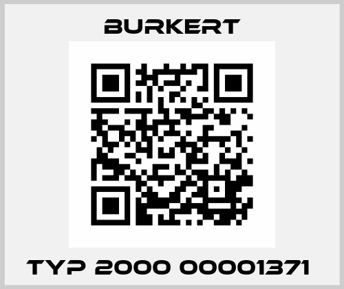 Typ 2000 00001371  Burkert