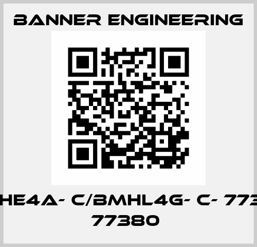 BMHE4A- C/BMHL4G- C- 77380 77380  Banner Engineering