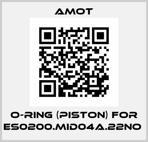 O-RING (PISTON) for ES0200.MID04A.22NO  Amot