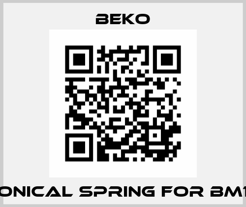 conical spring for BM13 Beko