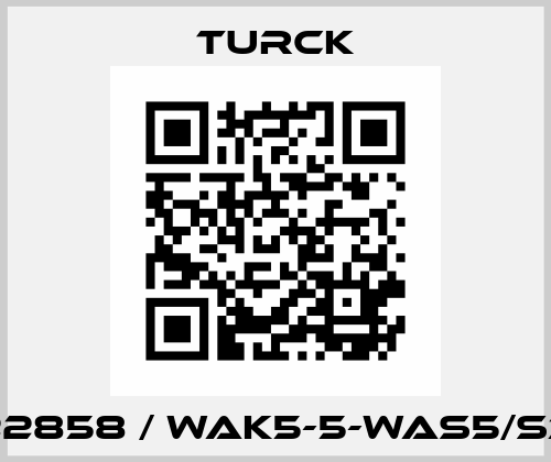8022858 / WAK5-5-WAS5/S366 Turck