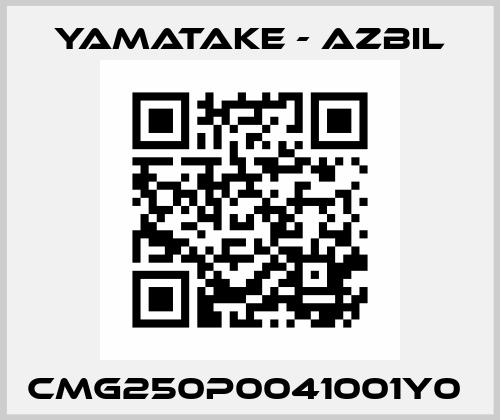 CMG250P0041001Y0  Yamatake - Azbil