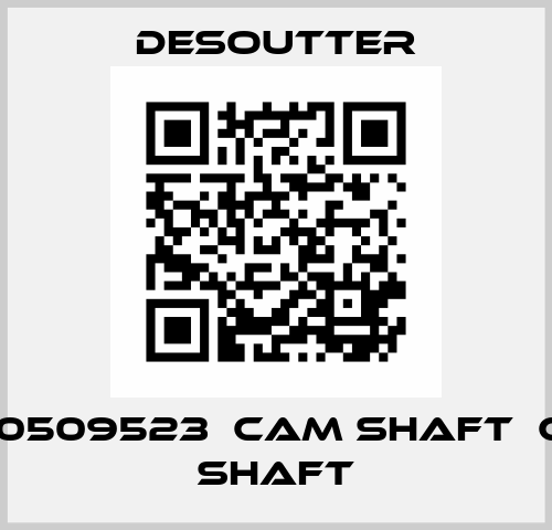 2050509523  CAM SHAFT  CAM SHAFT Desoutter
