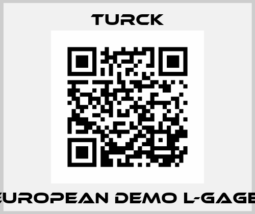 EUROPEAN DEMO L-GAGE  Turck