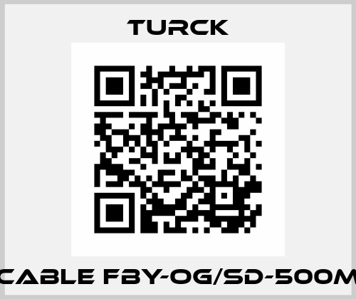 CABLE FBY-OG/SD-500M Turck