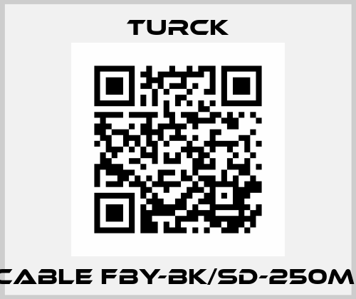 CABLE FBY-BK/SD-250M  Turck
