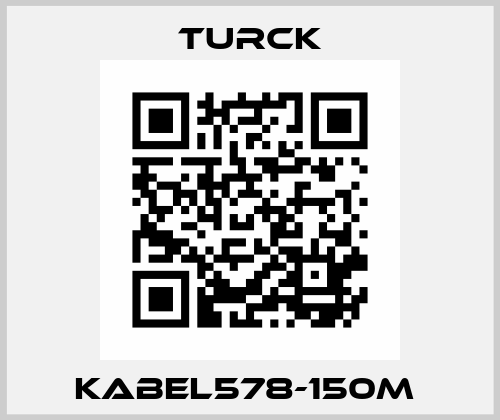 KABEL578-150M  Turck