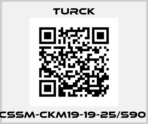 CSSM-CKM19-19-25/S90  Turck