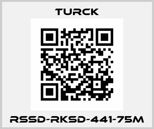 RSSD-RKSD-441-75M Turck