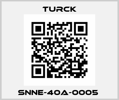 SNNE-40A-0005  Turck