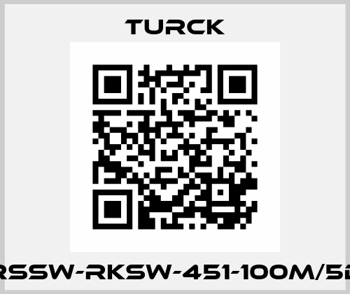 RSSW-RKSW-451-100M/5D Turck